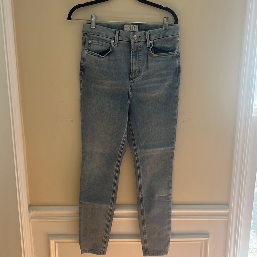 We the Free Light Wash Skinny Jean